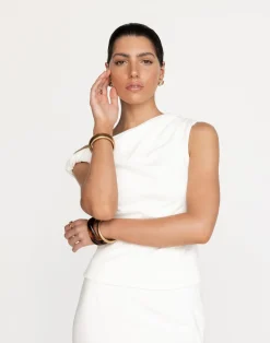 Jessi Top (White)*Q-Trend Online