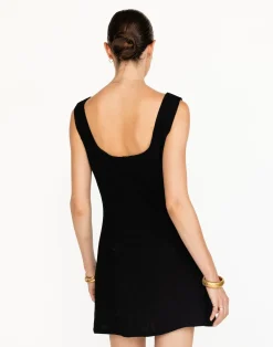 Joni Mini Dress (Black)*CHARCOAL Discount