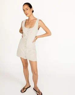 Joni Mini Dress (Latte)*CHARCOAL Sale