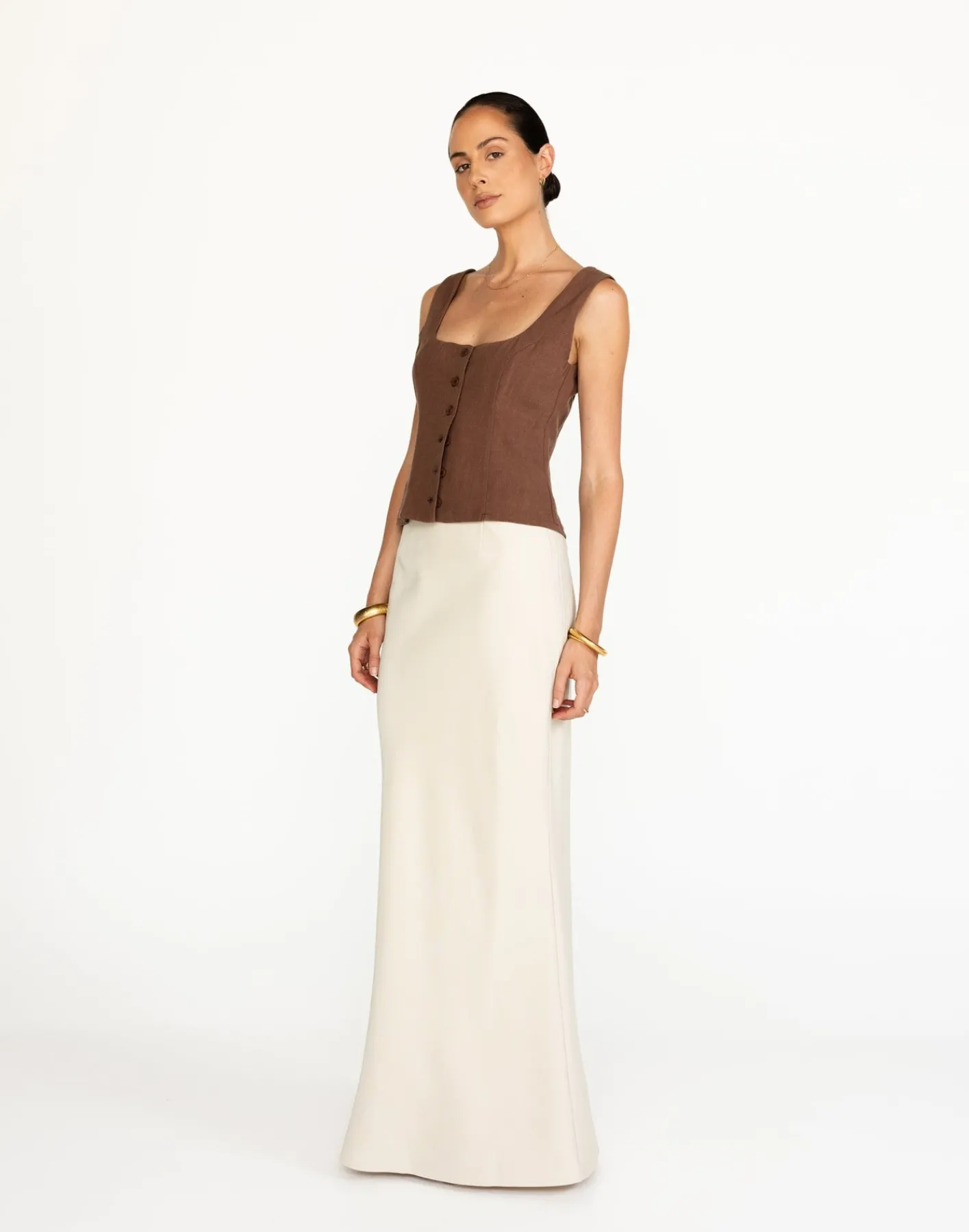 Joni Top (Espresso)*CHARCOAL Discount