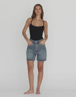 Jordan Denim Shorts (Faded)*CHARCOAL Fashion