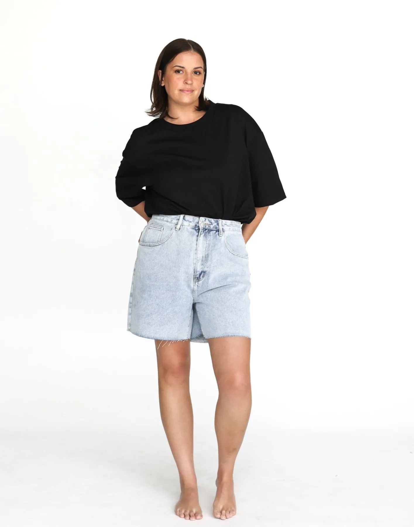 Jordan Denim Shorts (Light Vintage)*CHARCOAL New