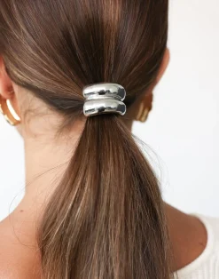 Jordin Hair Tie (Silver)*CHARCOAL Online