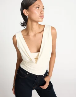 Josette Top (Oat)*CHARCOAL CLOTHING Sale
