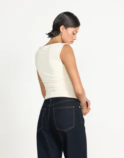 Josette Top (Oat)*CHARCOAL CLOTHING Sale