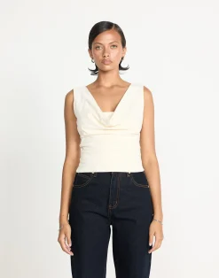 Josette Top (Oat)*CHARCOAL CLOTHING Sale