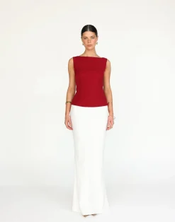 Jules Top (Ruby)*CHARCOAL Outlet