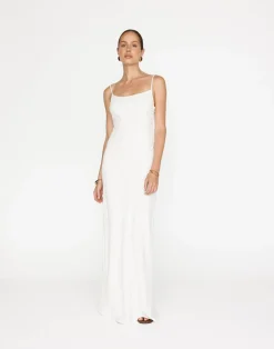June Maxi Dress (Oat)*CHARCOAL Fashion