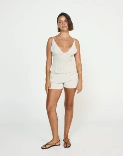 Kai Shorts (Latte)*CHARCOAL CLOTHING Fashion