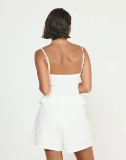 Kai Top (White)*CHARCOAL CLOTHING Fashion