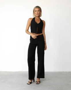 Kailani Top (Black)*CHARCOAL New