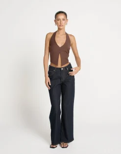 Kailani Top (Cocoa)*CHARCOAL CLOTHING New