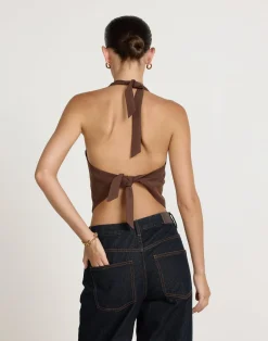 Kailani Top (Cocoa)*CHARCOAL CLOTHING New