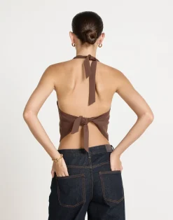 Kailani Top (Cocoa)*CHARCOAL CLOTHING New