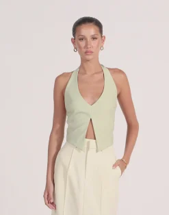 Kailani Top (Sage)*CHARCOAL CLOTHING New