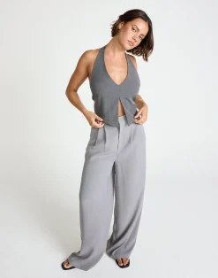 Kailani Top (Slate)*CHARCOAL Fashion