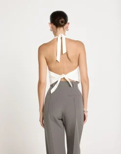 Kailani Top (White)*CHARCOAL Best