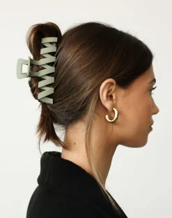 Kaitlyn Hair Clip (Khaki)*CHARCOAL Sale