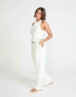 Kalla Pants (White)*CHARCOAL New