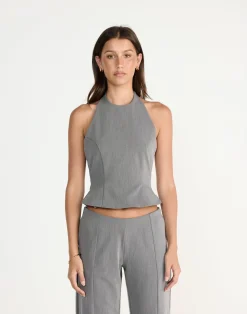 Kalla Top (Grey)*CHARCOAL CLOTHING Discount
