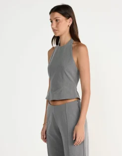 Kalla Top (Grey)*CHARCOAL CLOTHING Discount