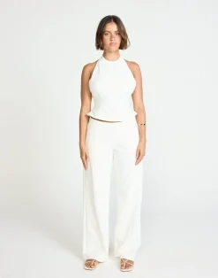 Kalla Top (White)*CHARCOAL New