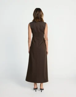 Katniss Maxi Dress (Chocolate)*CHARCOAL CLOTHING Hot