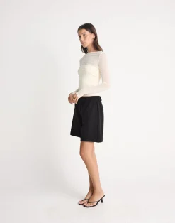 Keating Long Sleeve Top (Oat)*CHARCOAL CLOTHING New