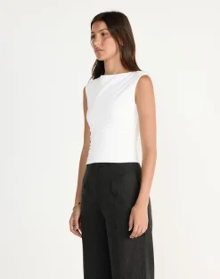 Kellan Top (White)*CHARCOAL CLOTHING Best