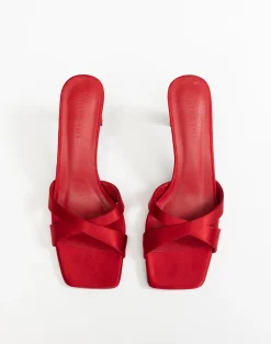 Kelsie Heels (Saffron Satin) - By*Billini Hot
