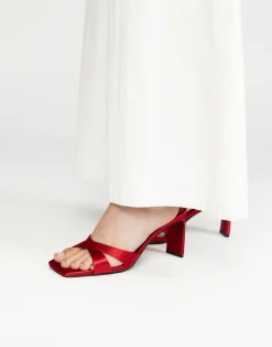 Kelsie Heels (Saffron Satin) - By*Billini Hot