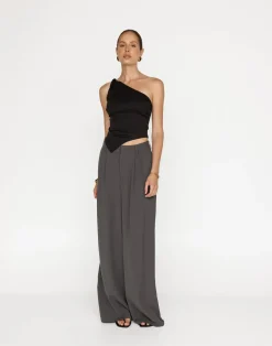 Kiana Top (Black)*CHARCOAL Online