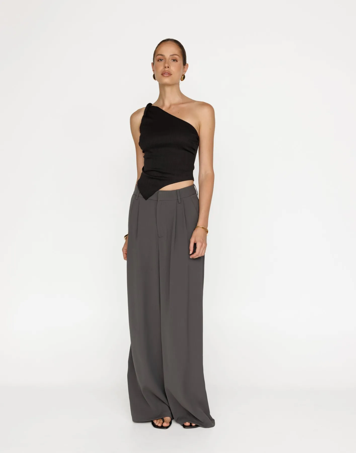 Kiana Top (Black)*CHARCOAL Online