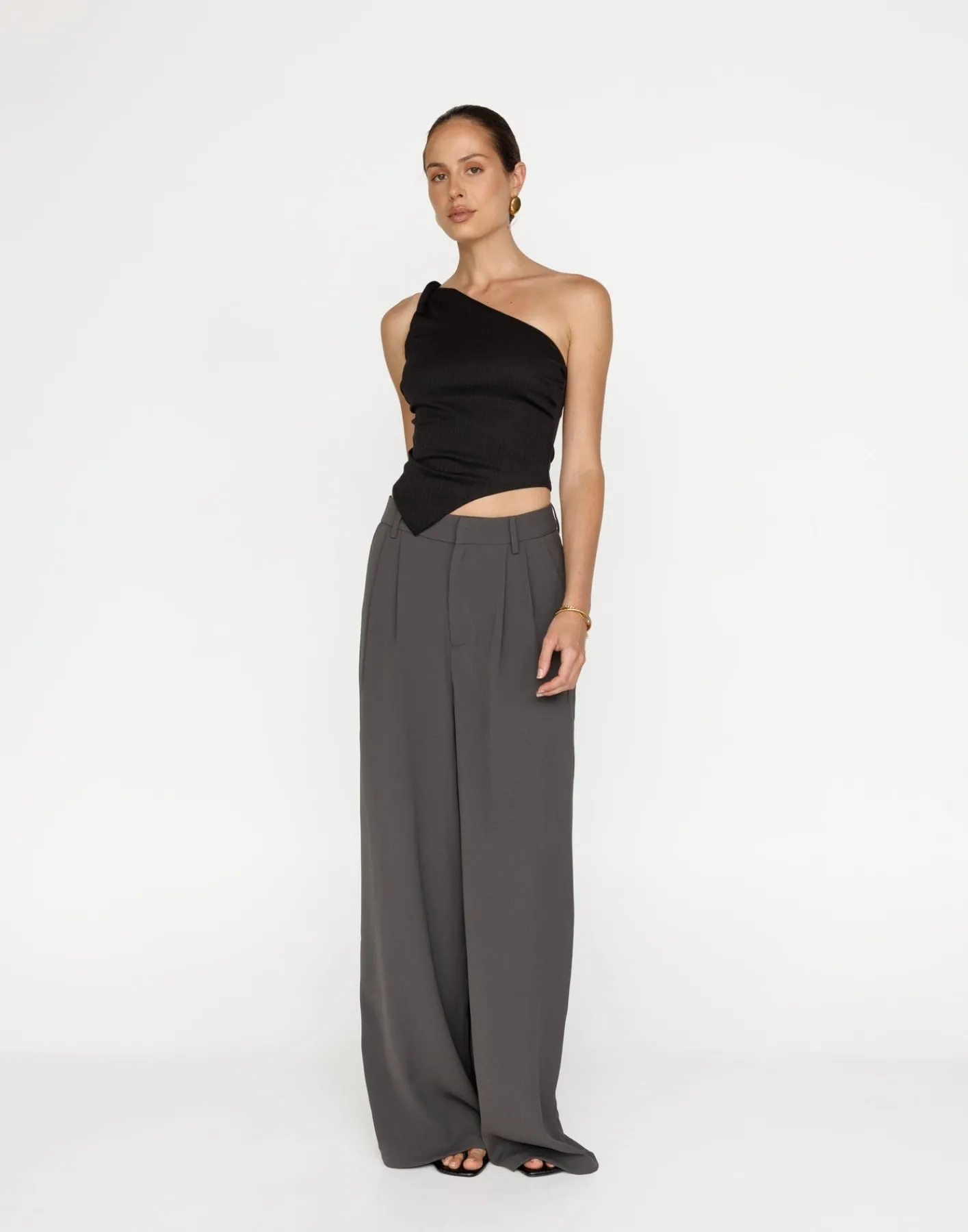 Kiana Top (Black)*CHARCOAL Online
