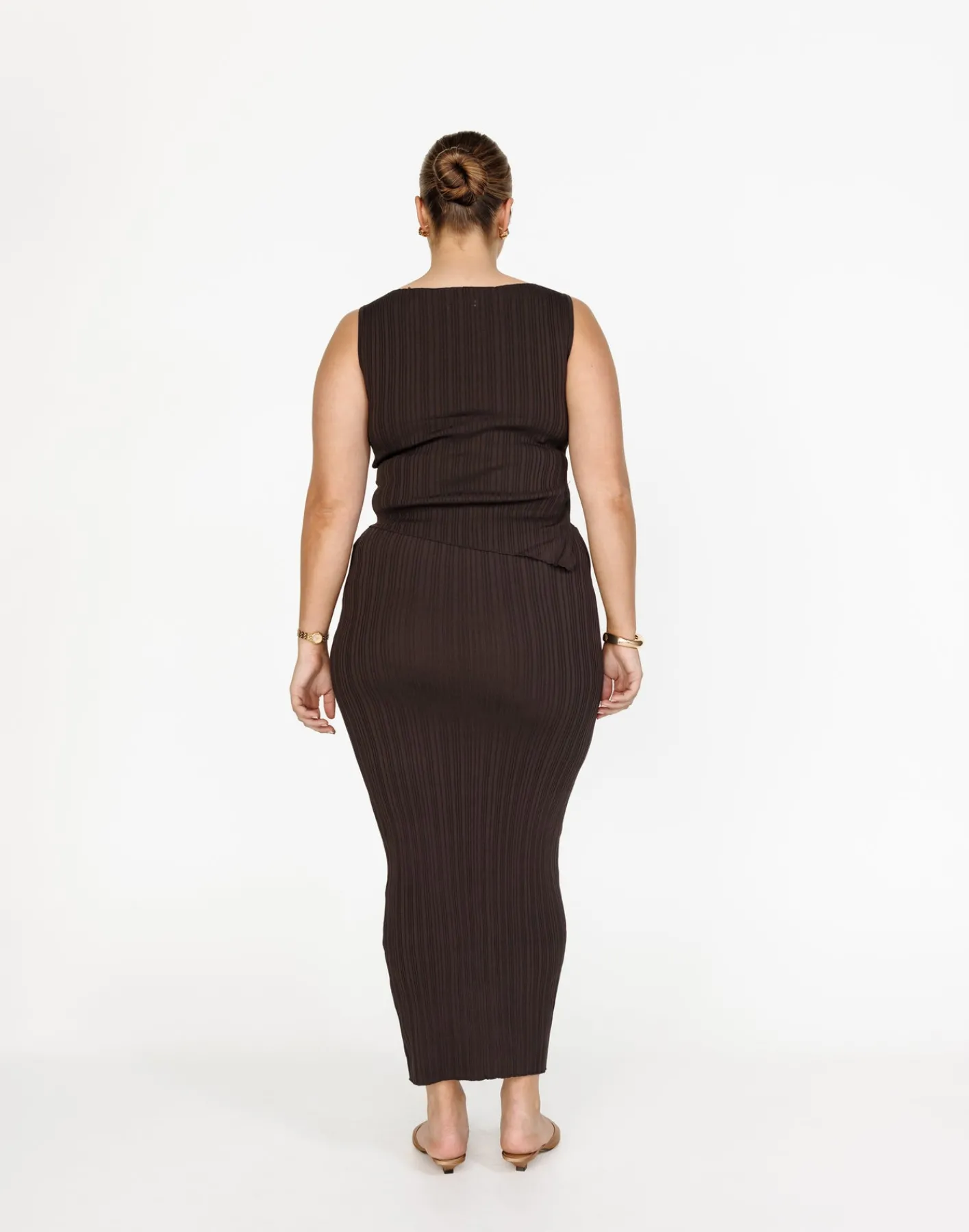 Kienna Maxi Skirt (Chocolate)*CHARCOAL Online