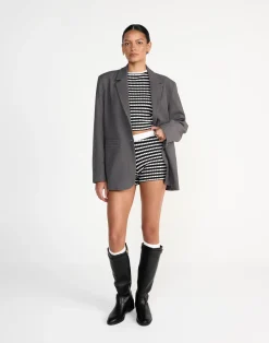 Kika Top (Black/White)*CHARCOAL CLOTHING Online