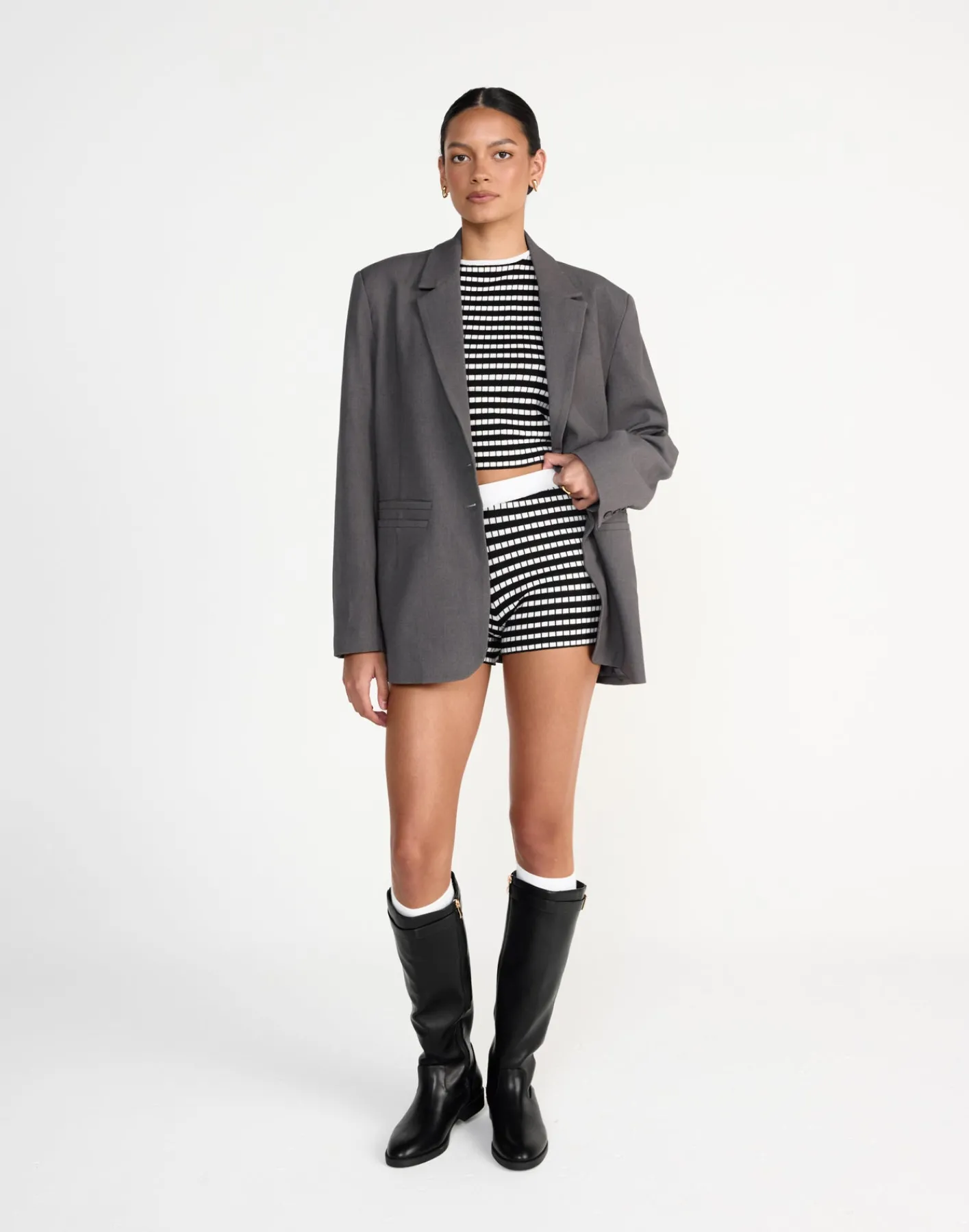 Kika Top (Black/White)*CHARCOAL CLOTHING Online