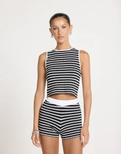 Kika Top (Black/White)*CHARCOAL CLOTHING Online