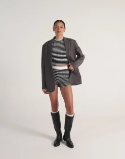 Kika Top (Black/White)*CHARCOAL CLOTHING Online