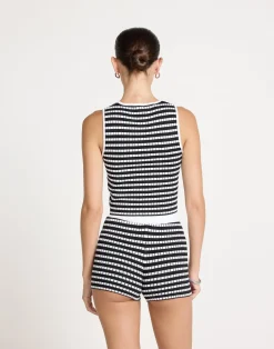 Kika Top (Black/White)*CHARCOAL CLOTHING Online