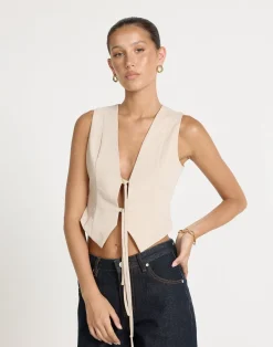 Kimberly Top (Latte)*CHARCOAL CLOTHING Outlet