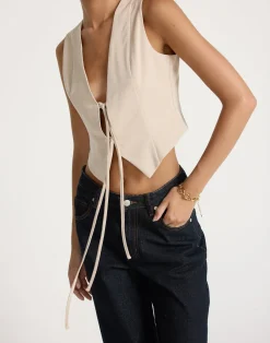 Kimberly Top (Latte)*CHARCOAL CLOTHING Outlet