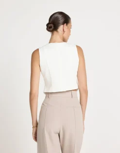 Kimberly Top (White)*CHARCOAL CLOTHING Hot