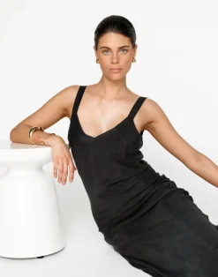 Kirsty Maxi Dress (Black)*CHARCOAL CLOTHING Best