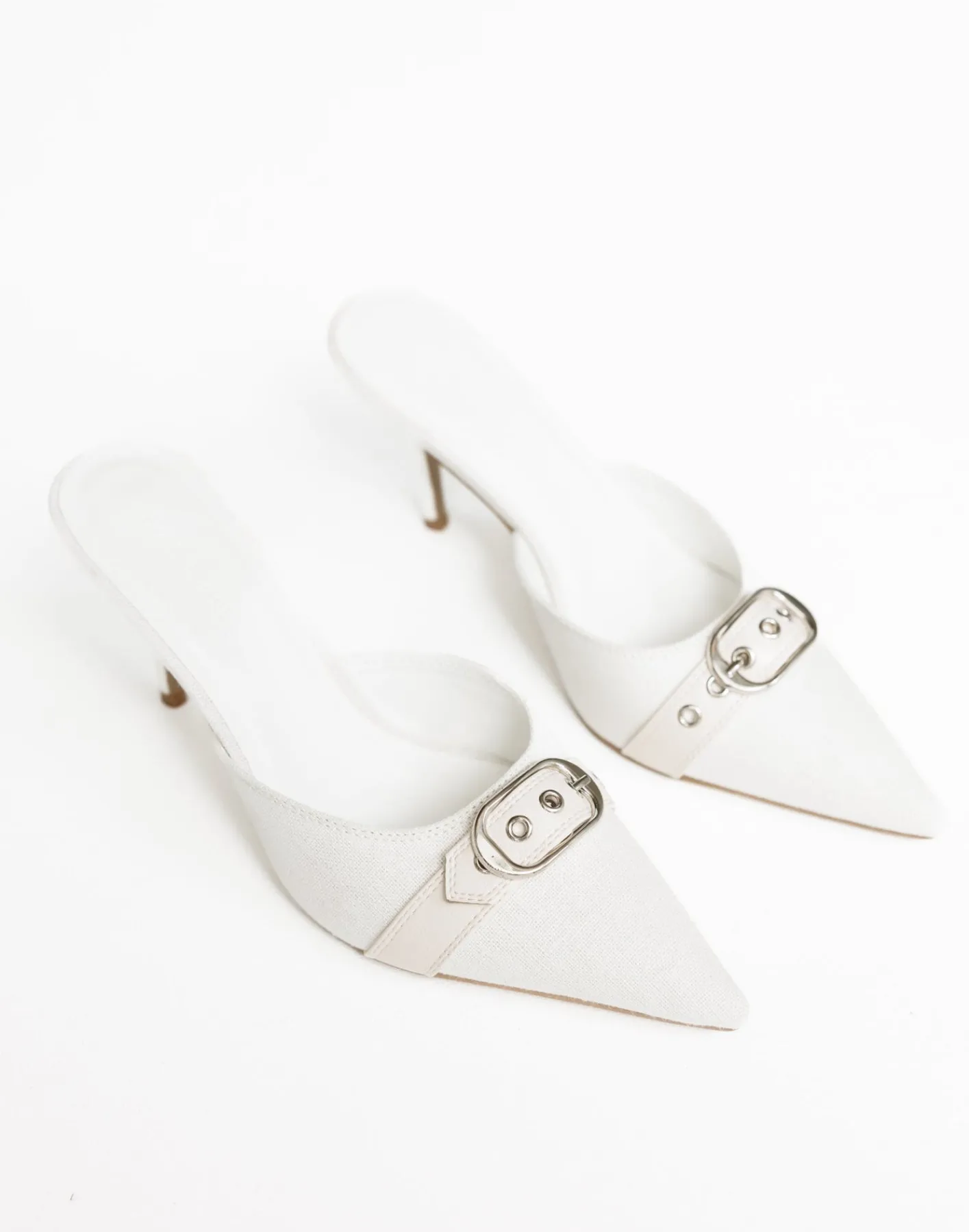 Kolby Heels (Bone Linen) - By Billini*CHARCOAL CLOTHING Hot