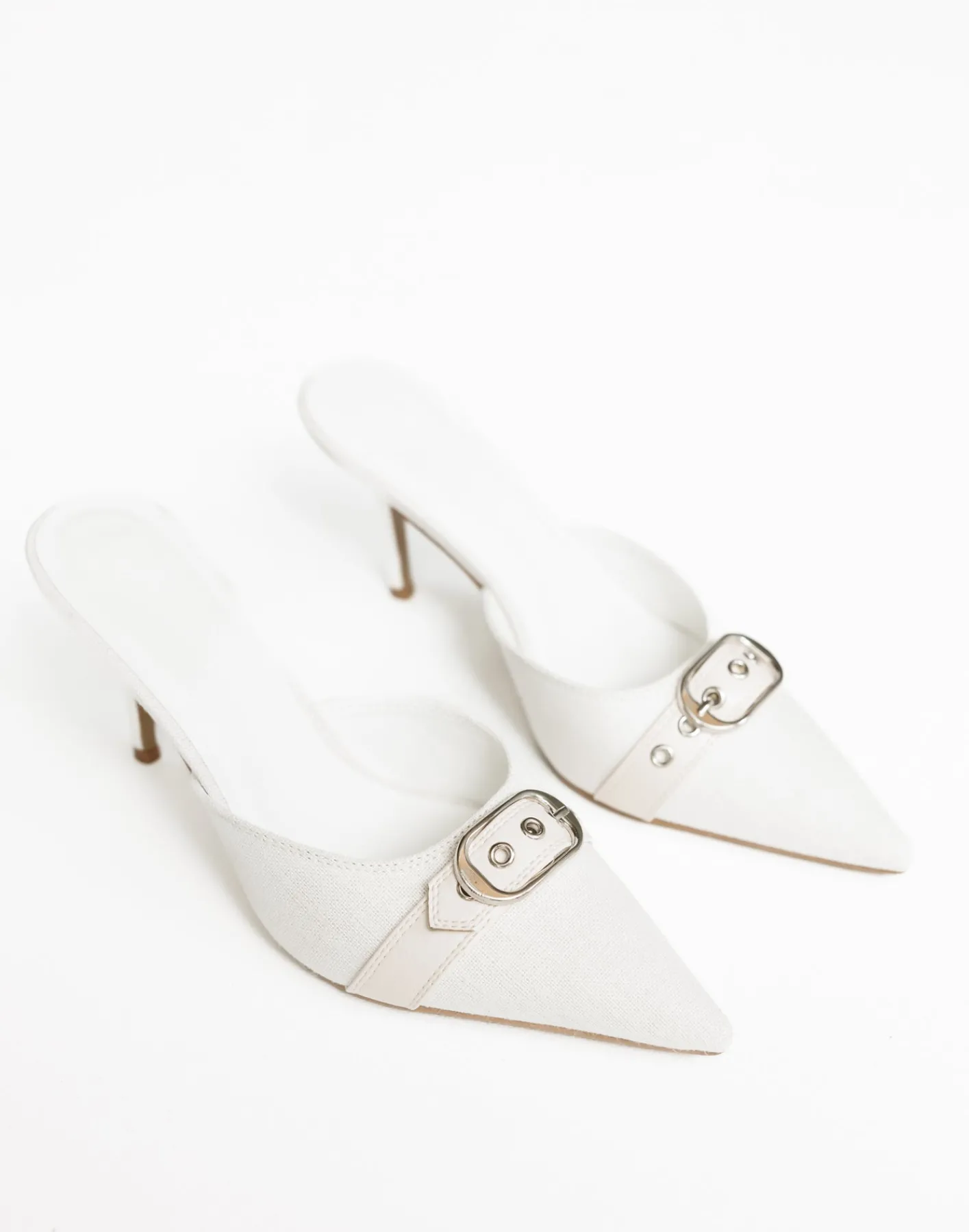 Kolby Heels (Bone Linen) - By Billini*CHARCOAL CLOTHING Hot