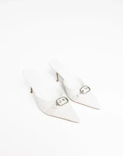 Kolby Heels (Bone Linen) - By Billini*CHARCOAL CLOTHING Hot