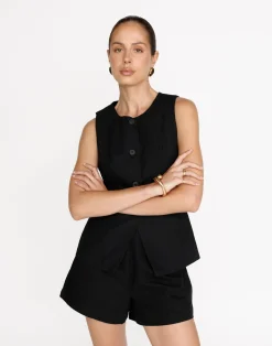 Kristen Shorts (Black)*CHARCOAL Clearance