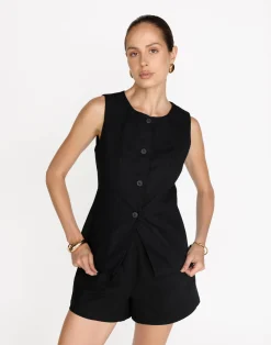 Kristen Shorts (Black)*CHARCOAL Clearance