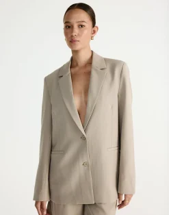 Kylen Blazer (Pebble)*CHARCOAL Best